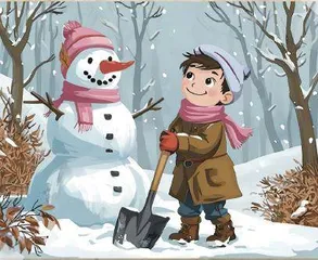 堆雪人比赛