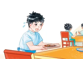 小小传菜员