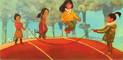跳长绳