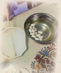 DIY手工蚕丝扇