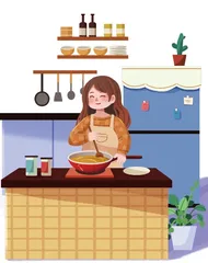 厨房“音乐会”