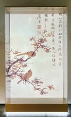 椿树双雀图