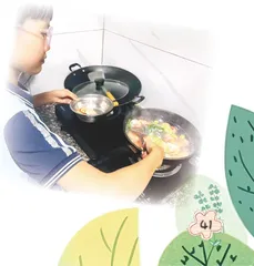 美味的凉拌柠檬虾