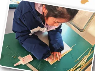 趣做麦秆画1