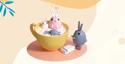 摔碎的新杯子