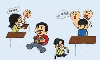 教室里的“老公鹅”