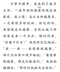 数字王国奇遇记