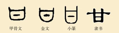 含在嘴里的食物