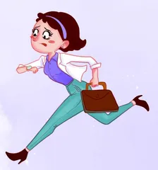 妈妈是个急性子