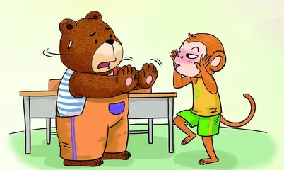 毛小熊笔下的人物形象