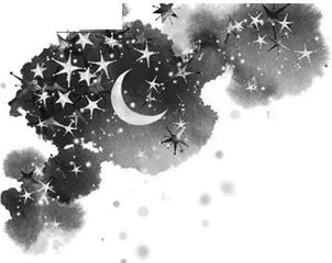 黑夜中的亮光