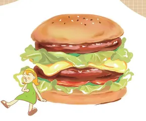 美食街“剪影”