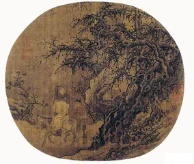 李贺苦吟图