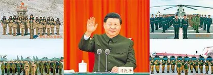 向全体人民解放军指战员武警部队官兵军队文职人员民兵预备役人员致以新春祝福1