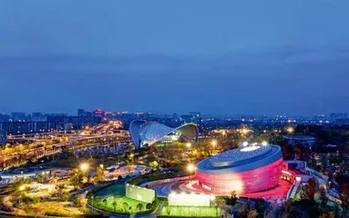 把城市“搬”进公园