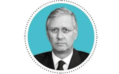 “我相信中国会以他们的智慧和仁爱担当责任。”5
