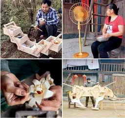 600万人看他“玩木头”1