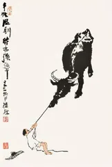 李可染,愿作画中牧牛人3