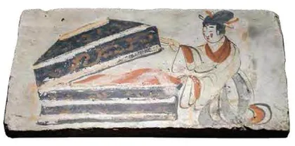 河西画像砖,拼一幅魏晋桃花源6