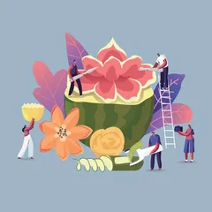 菜市场的诗歌