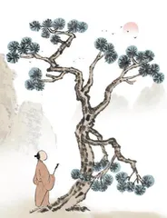 亭沼与树木