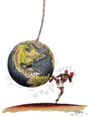 人类正在愚弄地球