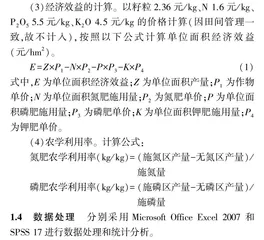 氮•磷减施对滴灌春小麦干物质积累和产量的影响