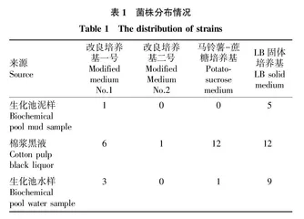 嗜碱纤维素分解细菌的筛选•鉴定及酶活分析
