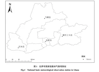 1980—2019年拉萨市降水气候特征分析