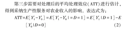中国中化MAP生产性服务对农户的增收效应及参与行为研究