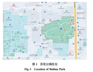 济南市百花公园春季微气候特征研究