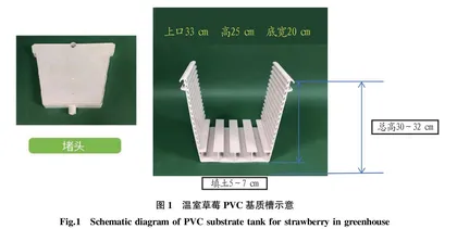日光温室草莓新型基质槽使用技术
