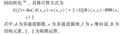 基于多尺度光谱角制图的遥感影像单木树冠提取方法