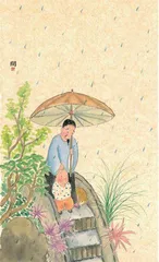 看好碗，再倒水