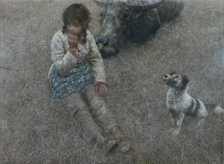何多苓:当彗星潜入画1