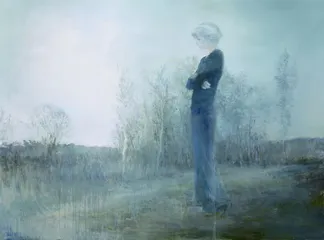 何多苓:当彗星潜入画3