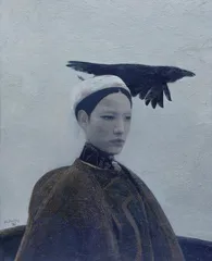 何多苓:当彗星潜入画4