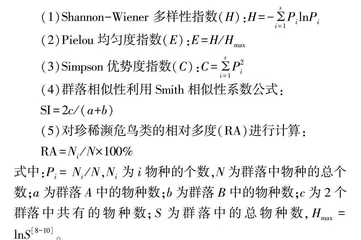 日照砂质海岸生态系统鸟类多样性调查与分布