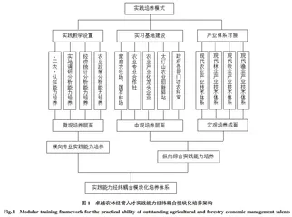 “新农科”背景下“卓越农林经管人才”实践能力经纬耦合模块化培养模式探究