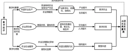 数字经济对兵团农业高质量发展的影响研究1