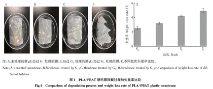 可降解PLA/PBAT塑料的微生物菌群结构研究