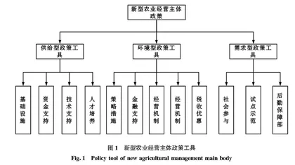 我国新型农业经营主体政策分析