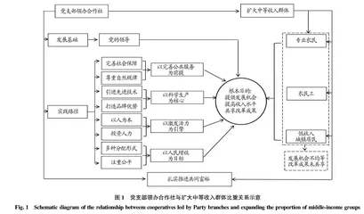 迈向共同富裕：党支部领办合作社扩大中等收入群体研究