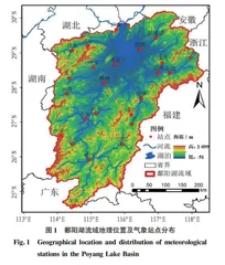 基于SWAT模型的鄱阳湖流域典型年份蓝绿水时空变化特征研究
