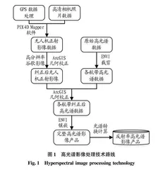 IspecHyper多旋翼无人机高光谱影像处理方法研究