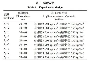 翻耕深度配施生物有机肥对烤烟根际土壤细菌群落结构及产质量的影响