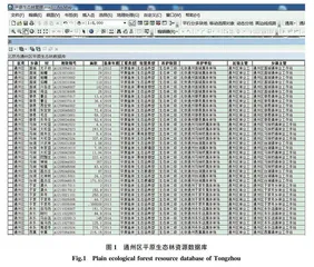 ArcGIS在通州区平原生态林经营管理中的应用分析
