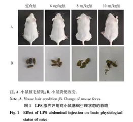 蛹虫草对LPS诱导的小鼠氧化应激的保护作用