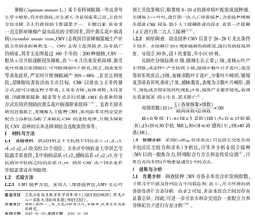 辣椒抗黄瓜病毒的配合力及遗传分析