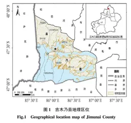 新疆吉木乃县沙化土地动态变化分析